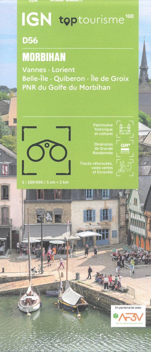 TOP100: D56: Morbihan - Vannes - Lorient - Belle-Iie - Quiberon - Iie de Groix - PNR du Golfe du Morbihan