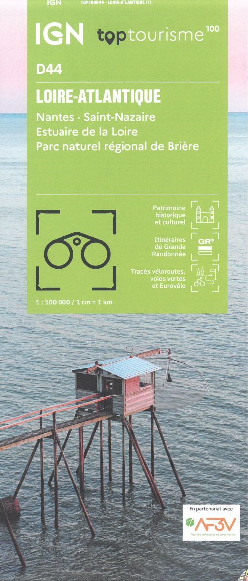 TOP100: D44: Loire-Atlantique - Nantes St-Nazaire Estuaire de la Loire Parc naturel regional de Briere