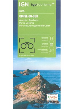 TOP100: D2A: Corse du Sud - Ajaccio Bonifacio Porto-Vecchio Parc naturel regional de Corse