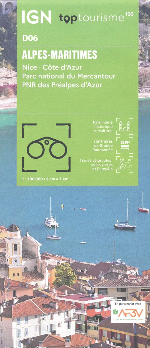 TOP100: D06: Alpes-Maritimes - Nice - Cote d'Azur - Parc national du Mercantour - PNR des Prealpes d'Azur