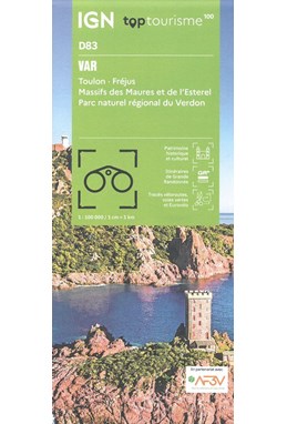 TOP100: D83: Var - Toulon Frejus Massif des Maures et l'Esterel Parc naturel regional du Verdon