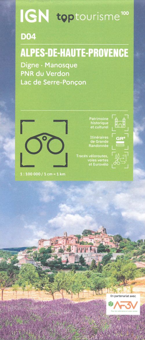 TOP100: D04: Alpes-de-Haute-Provence - Digne Manosque PNR Verdon Lac de Serre-Poncon