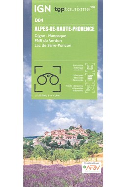 TOP100: D04: Alpes-de-Haute-Provence - Digne Manosque PNR Verdon Lac de Serre-Poncon