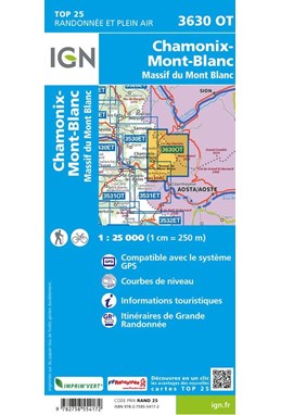 TOP25: 3630 Chamonix - Mont-Blanc Massif Du Mont Blanc (6th ed. Apr. 23)