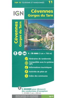 TOP75: 75011 Cevennes - Gorges du Tarn