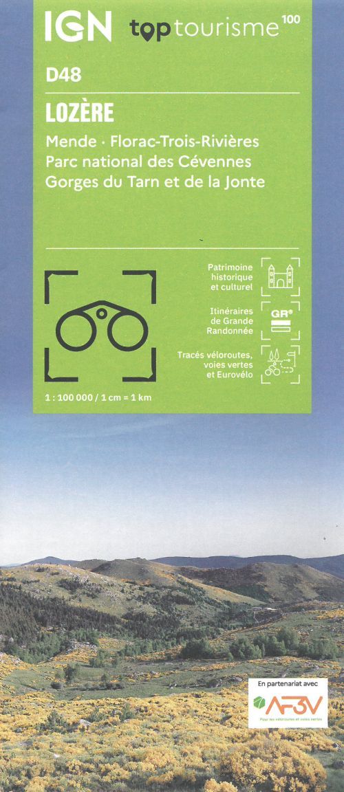 TOP100: D48: Lozère - Mende - Florac-Trois-Rivieres Parc national des Cevennes Gorges du Tarn et de la Jonte