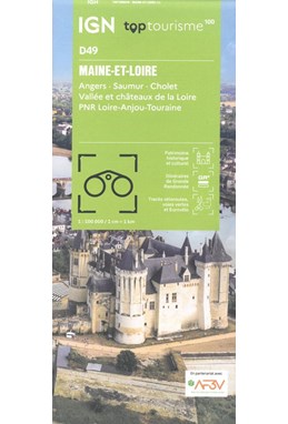 TOP100: D49: Maine-et-Loire - Angers Saumur Cholet Vallee et chateaux de la Loire PNR Loire-Anjou-Touraine