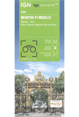 TOP100: D54: Meurthe-et-Moselle - Nancy Toul Parc naturel regional de Lorraine
