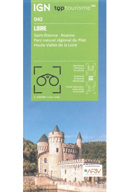 TOP100: D42: Loire - Saint-Etienne Roanne Parc naturel regional du Pilat Haute Vallee de la Loire