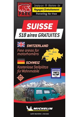 Switzerland - Suisse Autocamper map - Aires camping-cars