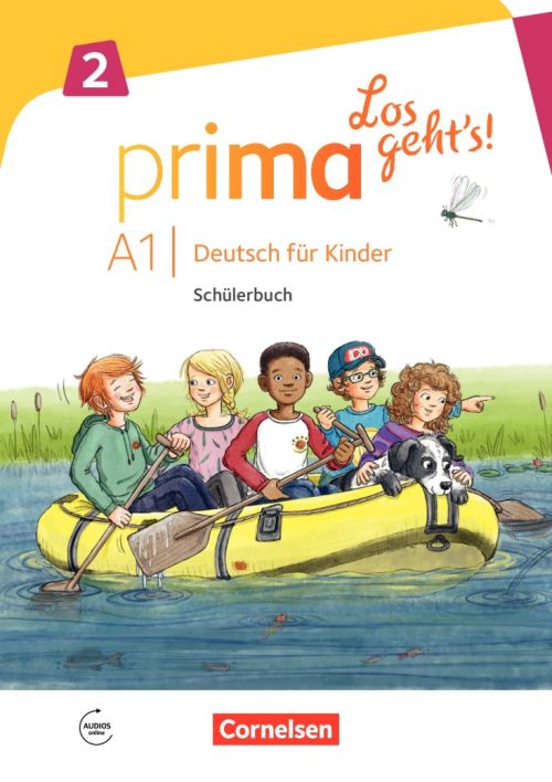 Prima - Los geht's! Deutsch für Kinder 2: Schülerbuch A1 mit Audios online (PB)