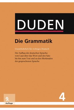 Duden (4) - Die Grammatik (HB) - 9. Auflage