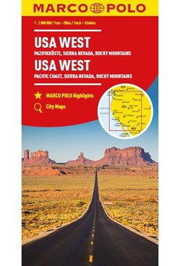 USA West: Pacific Coast, Sierra Nevada,  Rocky Mountains, Marco Polo