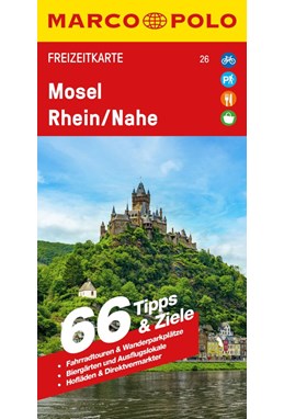 Mosel, Rhein, Nahe, Marco Polo Freizeitkarte 26