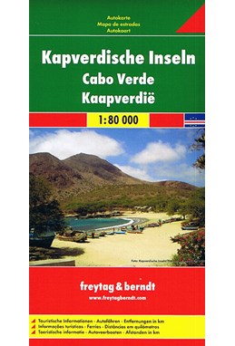 Cape Verde Islands, Freytag & Berndt Road Map
