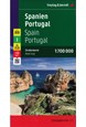 Spain & Portugal, Freytag & Berndt Road Map