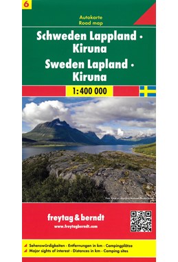 Schweden Lappland - Kiruna 1:400 000