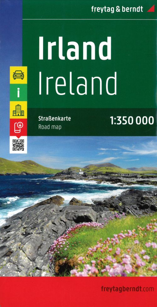 Ireland, Freytag & Berndt Road + Leisure Map