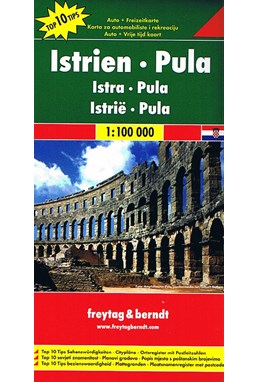 Istria & Pula, Freytag & Berndt Road Map*