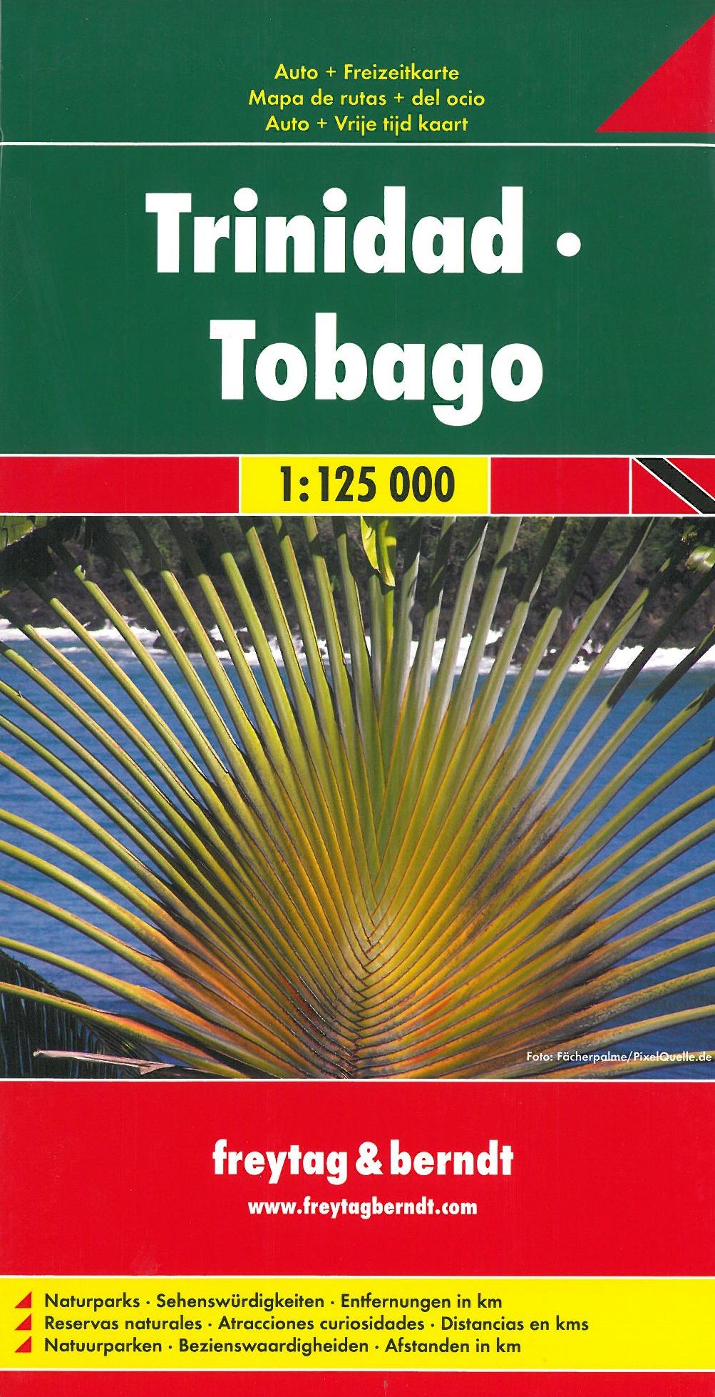 Trinidad - Tobago, Freytag Berndt Autokarte 1:125 000