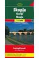Skopje, Freytag  & Berndt Stadtplan 1:15 000