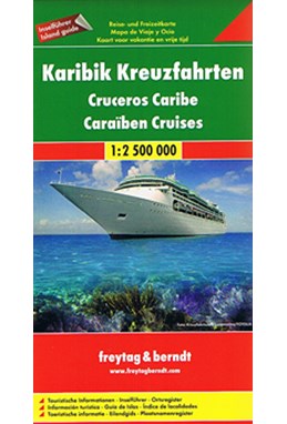 Caribbean Cruises, Freytag & Berndt Travel and Leisure Map*