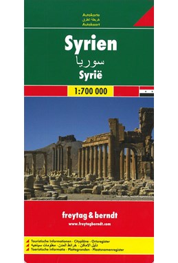 Syria, Freytag & Berndt Road Map  1:700.000