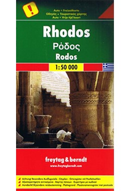 Rhodos, Freytag & Berndt Auto + Freizeitkarte 1:50.000