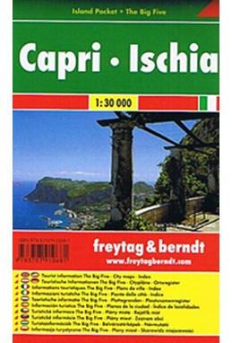 Capri Ischia, Freytag & Berndt Pocket Map 1:30.000