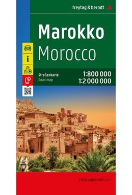 Morocco, Freytag & Berndt Road Map