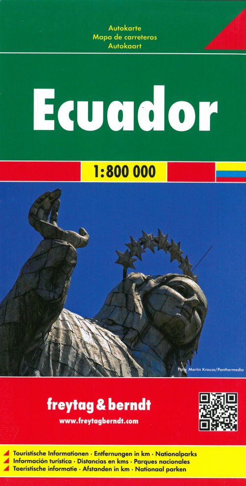 Ecuador & Galapagos, Freytag & Berndt Autokarte