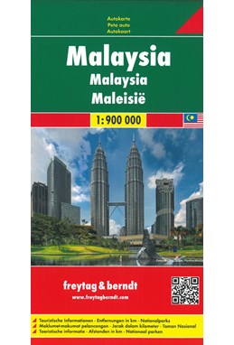 Malaysia, Freytag & Berndt Road Map