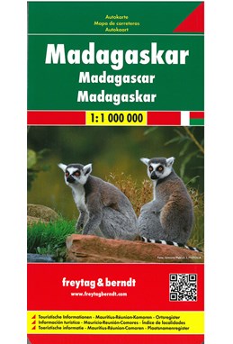 Madagascar, Freytag & Berndt Road Map