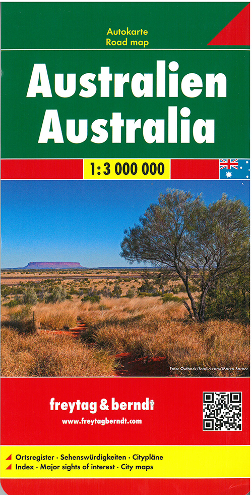 Australia, Freytag & Berndt Road Map