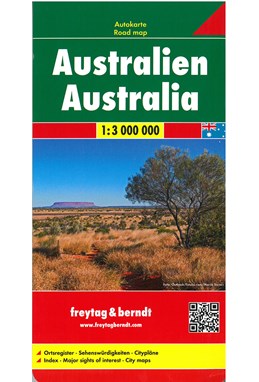 Australia, Freytag & Berndt Road Map