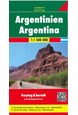 Argentina, Freytag & Berndt Road Map