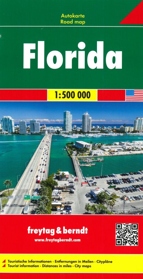 Florida, Freytag & Berndt Road Map