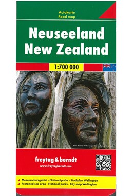 New Zealand, Freytag & Berndt Road Map