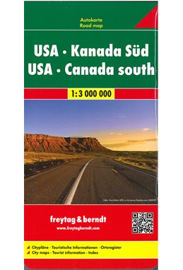 USA & Canada South - USA & Kanada Süd, Freytag & Berndt Road Map