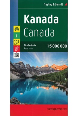 Canada, Freytag & Berndt Road Map