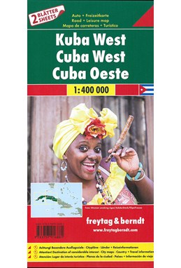 Cuba East & Cuba West Road & Leisure Map Set
