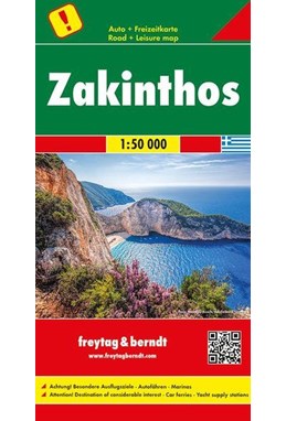 Zakinthos, Freytag & Berndt Autokarte 1:50 000