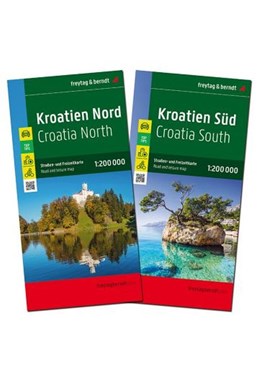 Croatia North - Croatia South, Freytag Road & Cycle Route Set