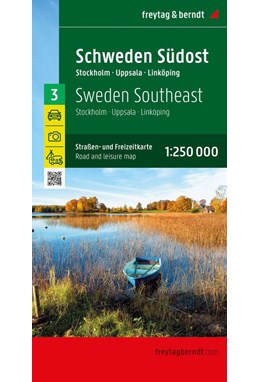 Schweden Südost blad 3: Stockholm - Uppsala - Linköping