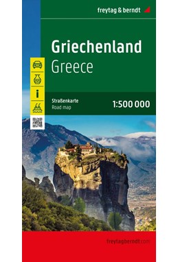 Greece, Freytag & Berndt Road Map