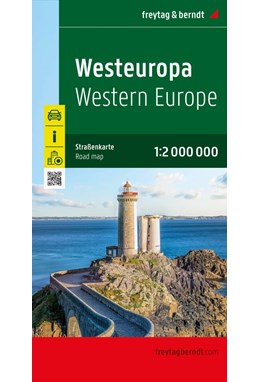 Western Europe, Freytag & Berndt Road Map