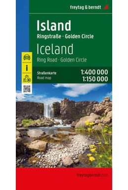 Island - Iceland, Freytag & Berndt Road Map