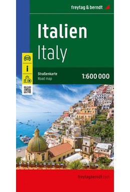 Italy, Freytag & Berndt Road Map