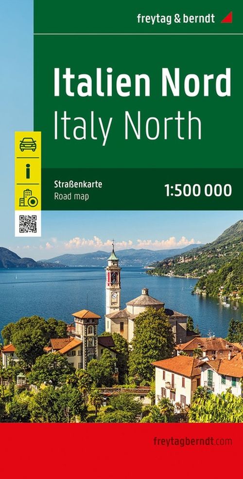 Italy North, Freytag & Berndt Road Map