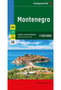 Montenegro Road and Leisure Map